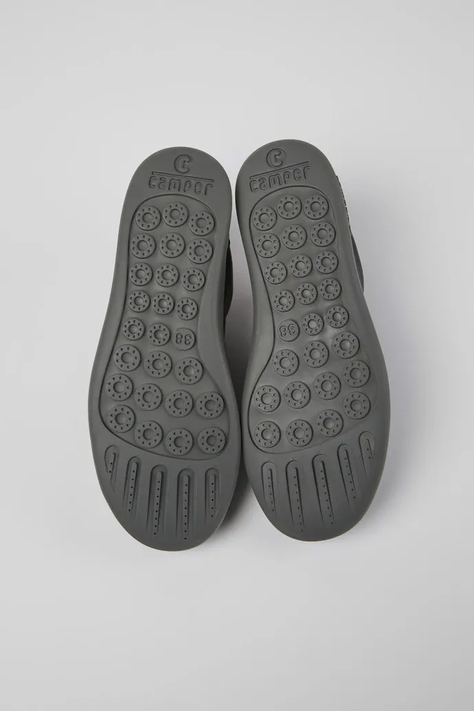 Peu Touring Black leather sneakers for women