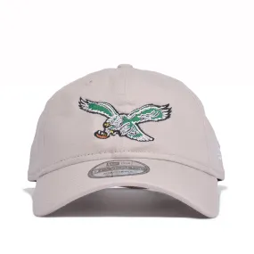 PHILADELPHIA EAGLES THROWBACK DAD HAT - STONE