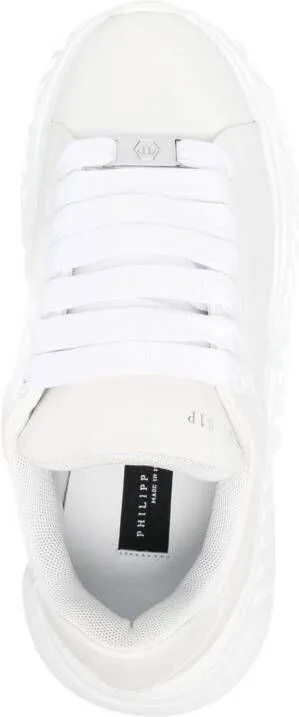 Philipp Plein chunky lace-up sneakers White