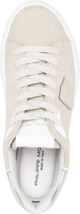 Philippe Model Paris Tres Temple low-top sneakers Grey