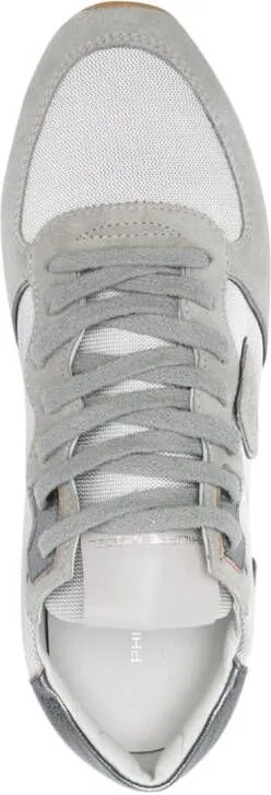 Philippe Model Paris TRPX suede low-top sneakers Grey
