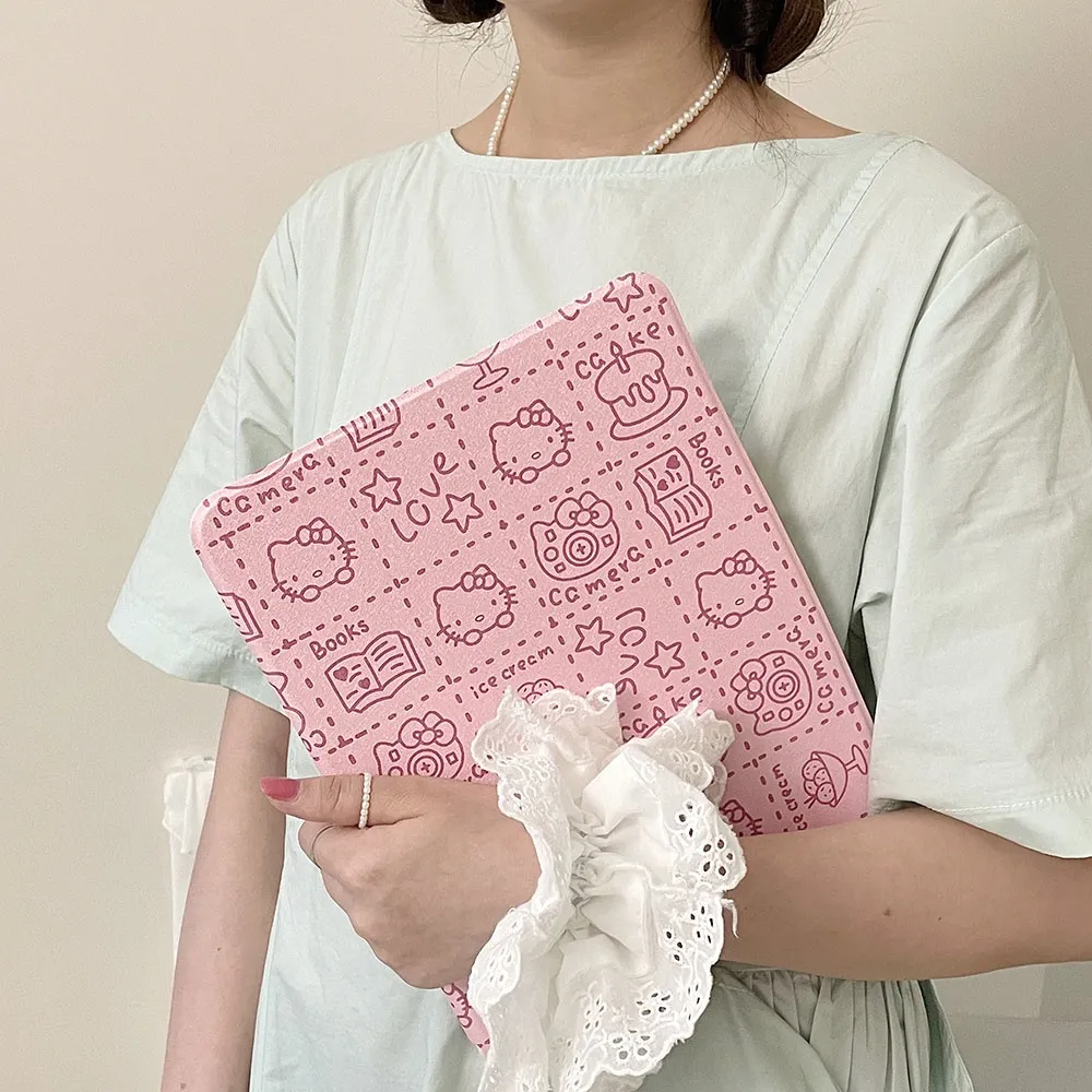Pink Hello Kitty iPad Case