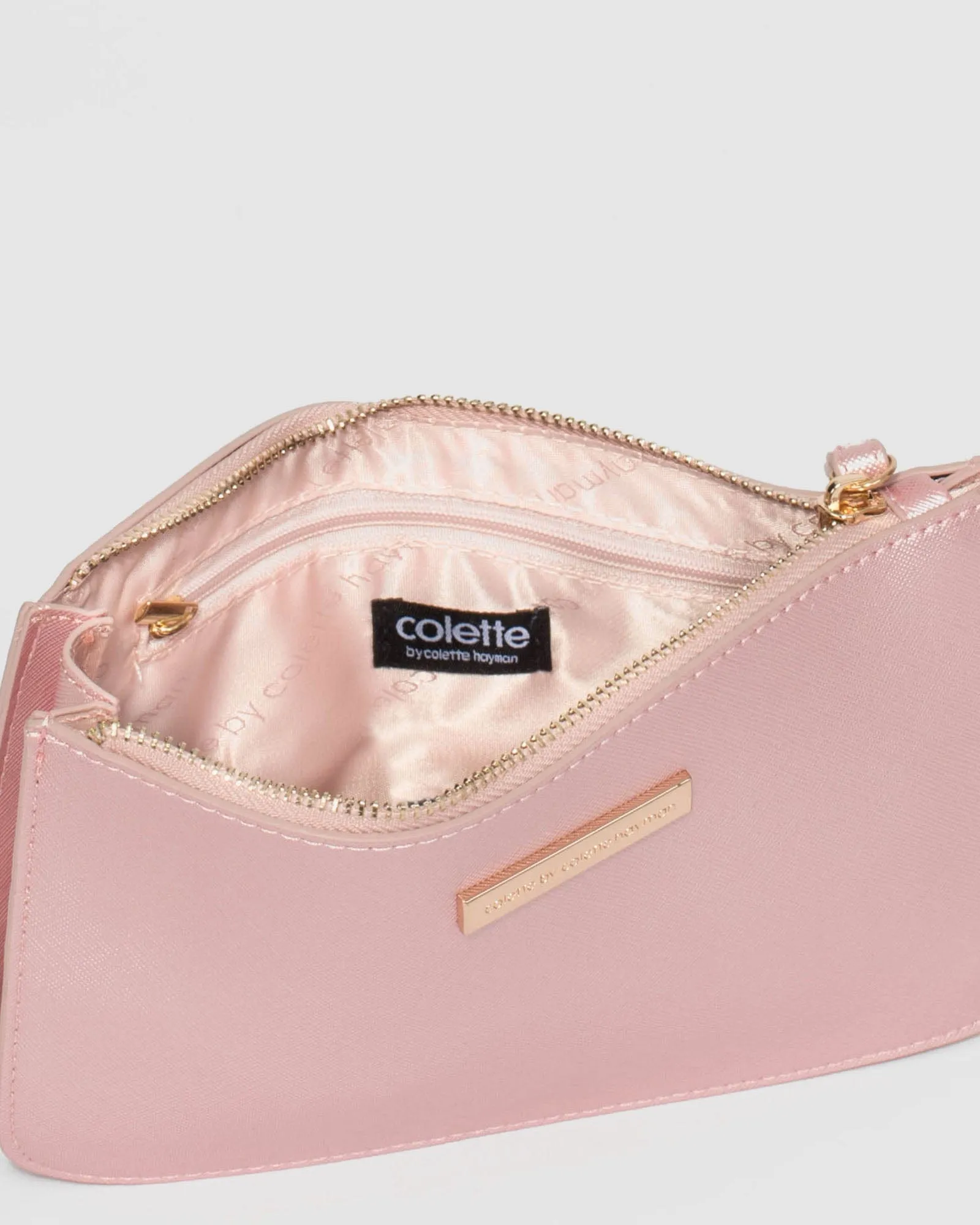 Pink Willow Wristlet Clutch Bag