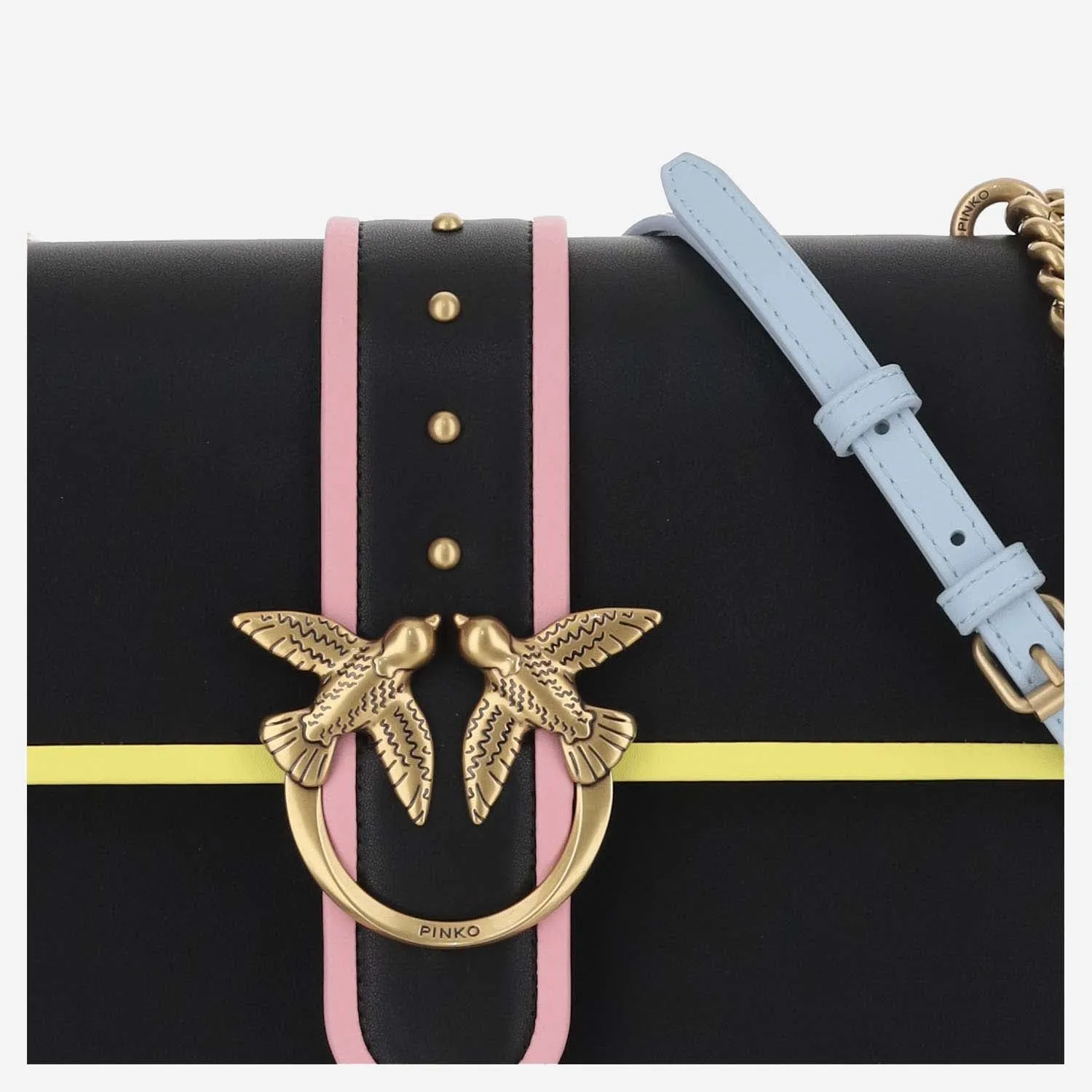 PINKO    Pinko Classic Love One Leather Bag