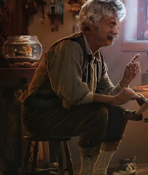 Pinocchio Geppetto (Tom Hanks) Vest | TLC