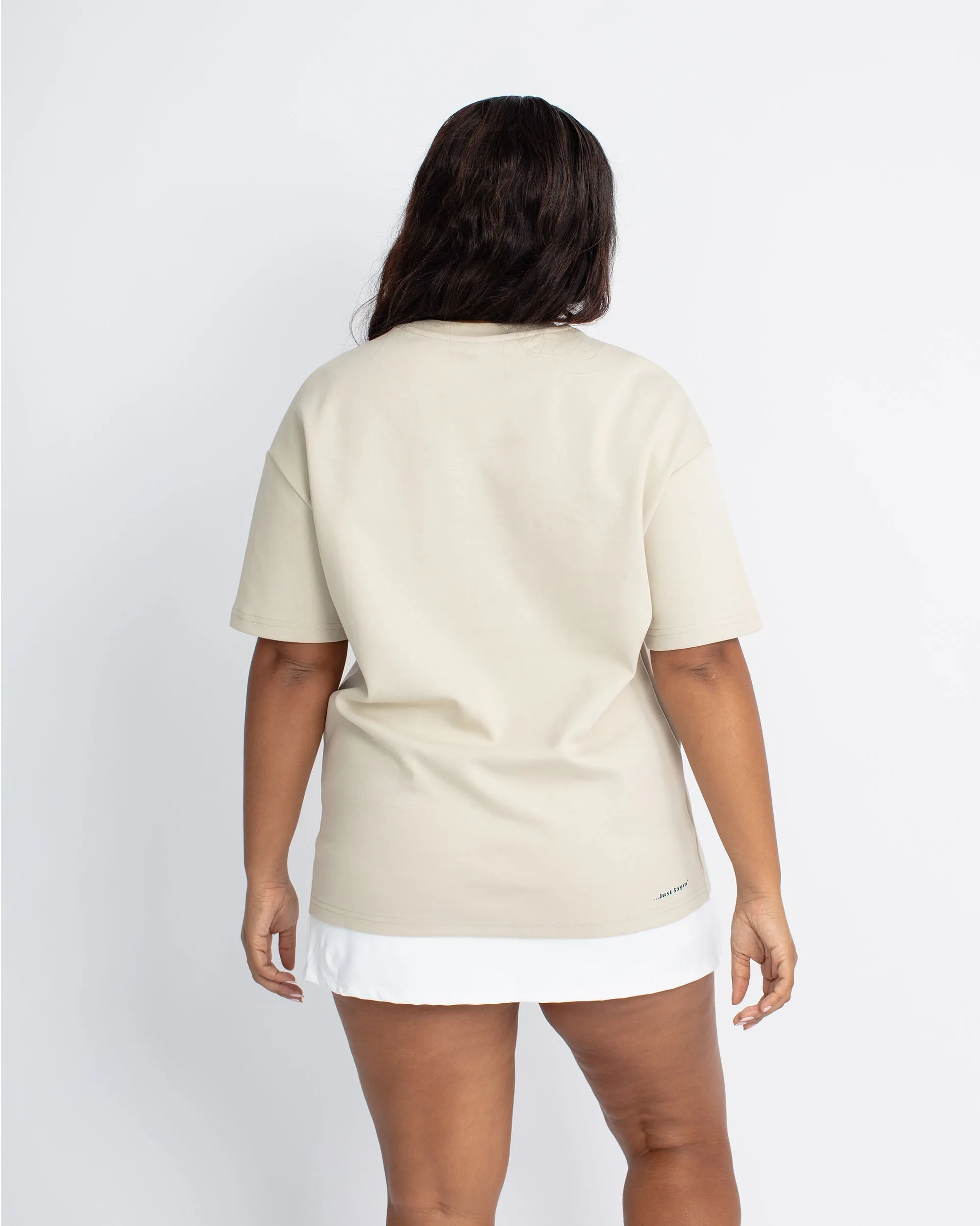 Play Without Limits Tennis Tee - Pebble
