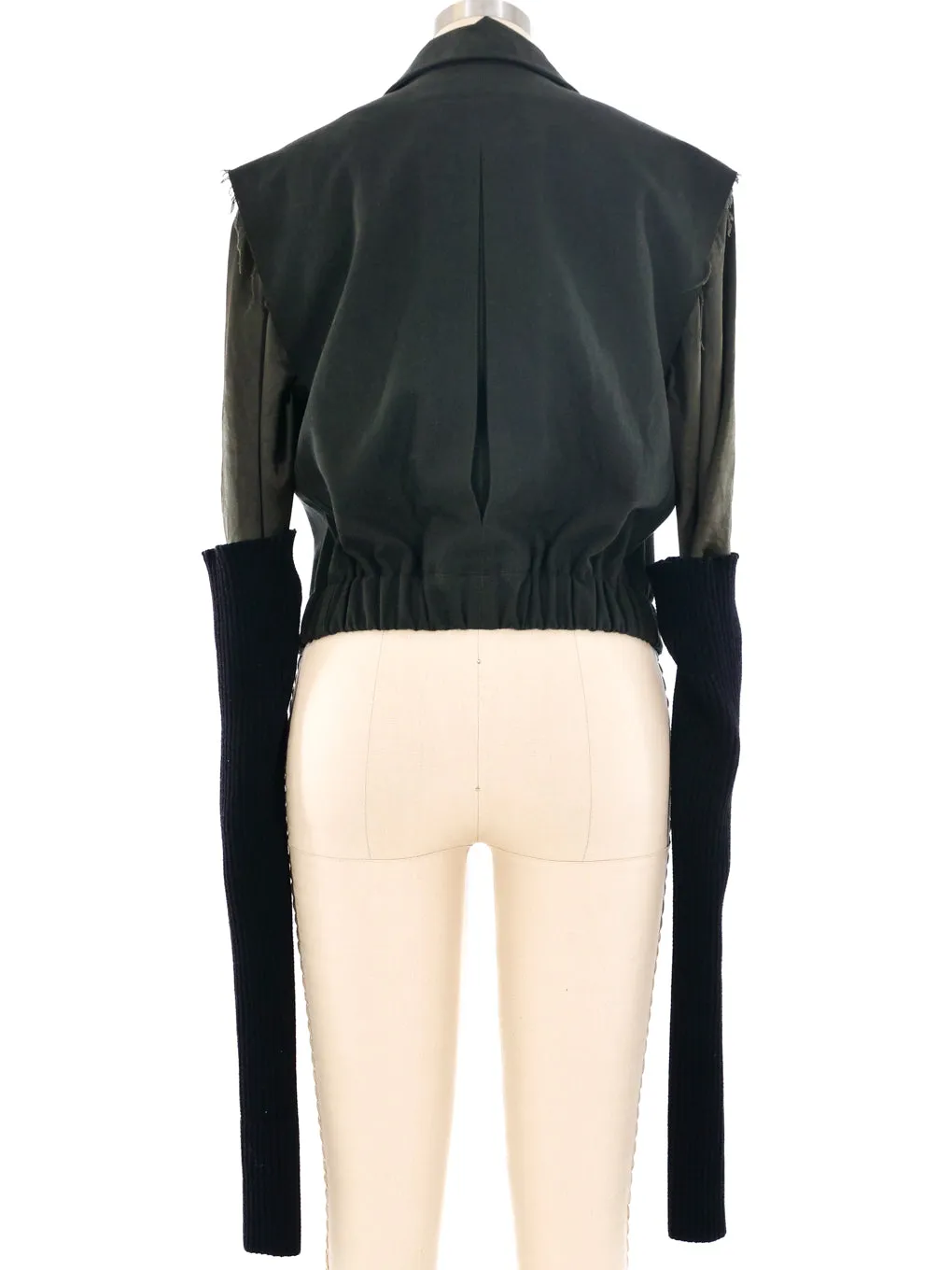 Plein Sud Deconstructed Cropped Jacket