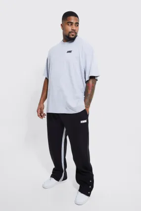 Plus Core Popper Gusset T-shirt Tracksuit