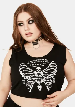 Plus Skeletal Butterfly Tank-