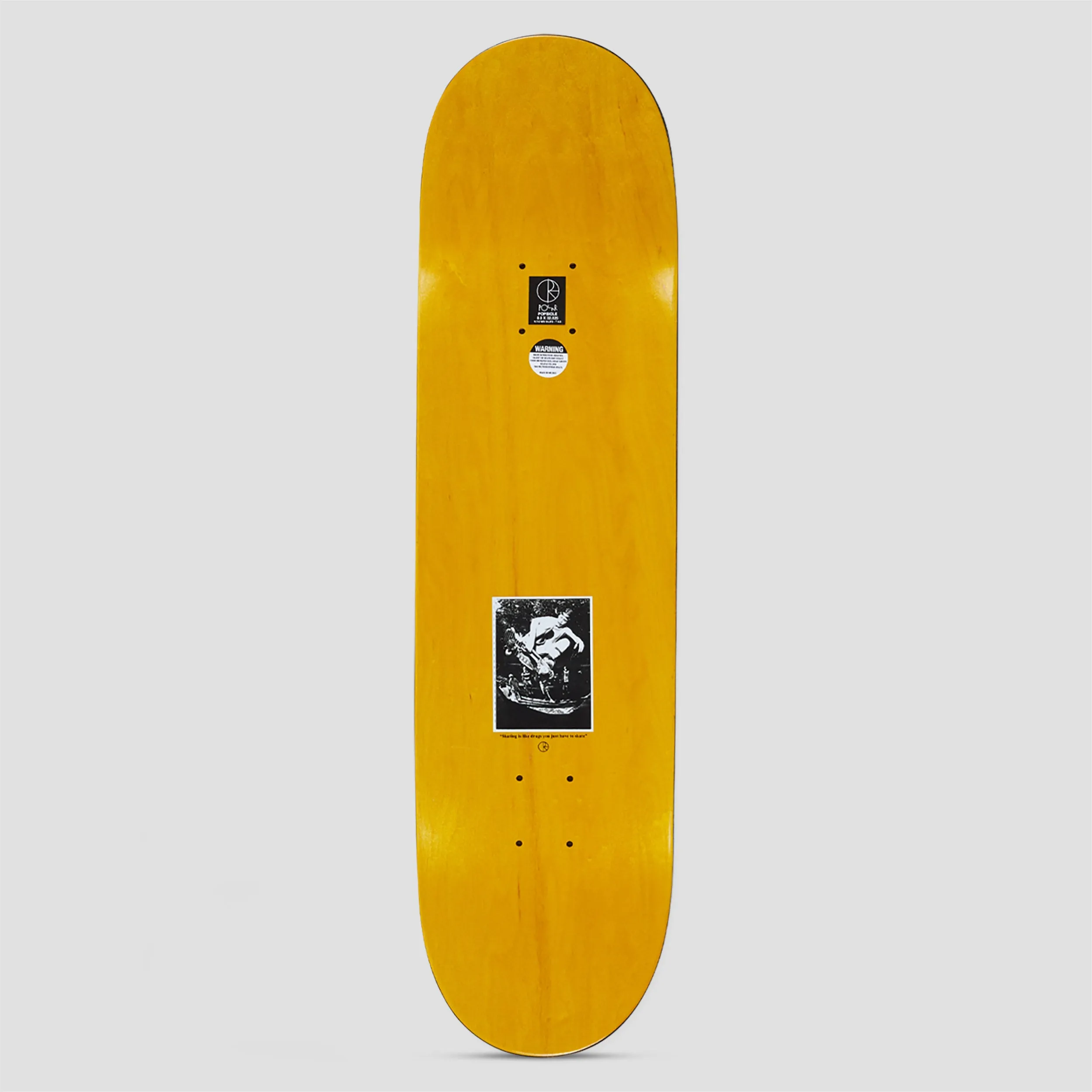 Polar 8.75 David Stenstrom Tape and Panther Skateboard Deck