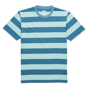 Polar Skateboards Polar x Dear Skating Block Stripe T Shirt