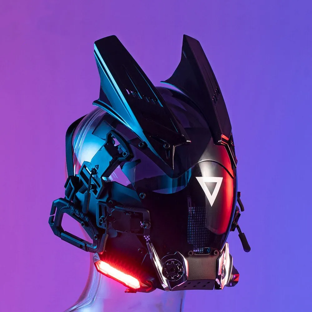 Police Cyberpunk Helmet