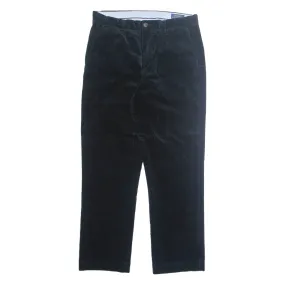 POLO RALPH LAUREN Chino Mens Corduroy Trousers Green Regular Tapered W32 L30