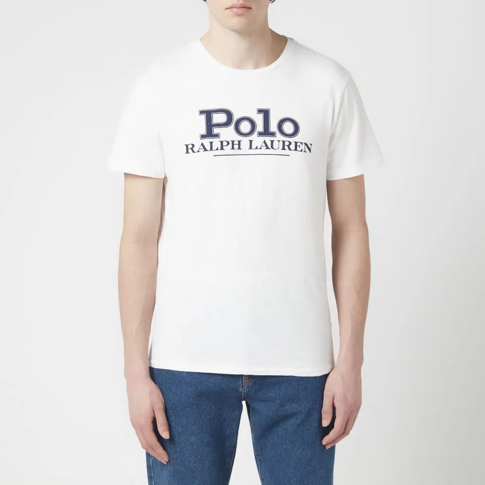 Polo Ralph Lauren Men's Polo Logo T-Shirt - White - S | Coggles