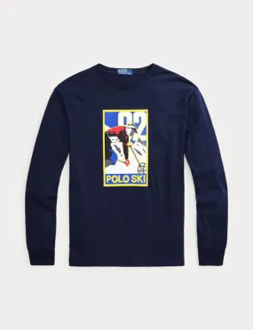 Polo Ralph Lauren Ski 92 Long Sleeve T-Shirt, Navy