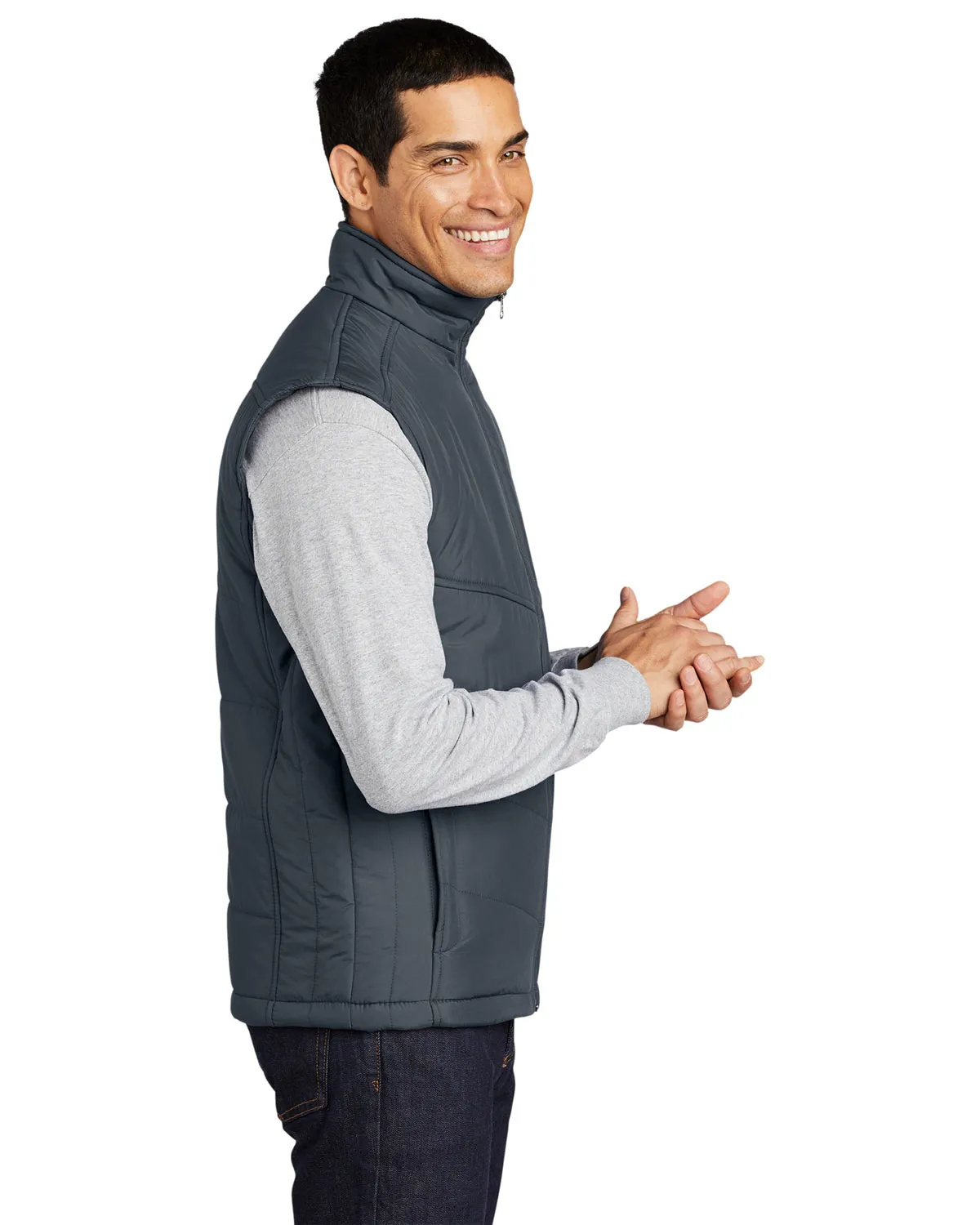 Port Authority J709 Men Puffy Vest