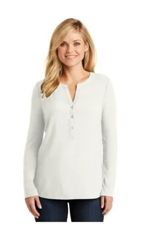 Port Authority LK5432 Ladies Concept Henley Tunic