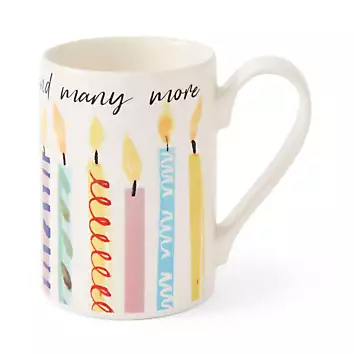 Portmeirion Happy Birthday Candles Single Mug Meirion | Kaleidoscope