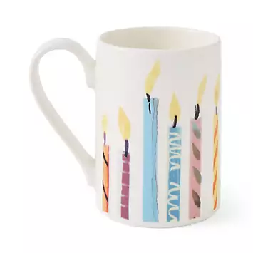 Portmeirion Happy Birthday Candles Single Mug Meirion | Kaleidoscope