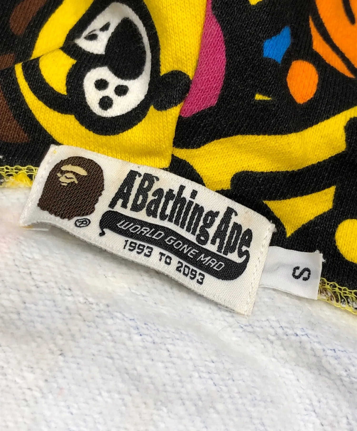 [Pre-owned] A BATHING APE Animal Safari Mylo Zip Hoodie 1860-115-031