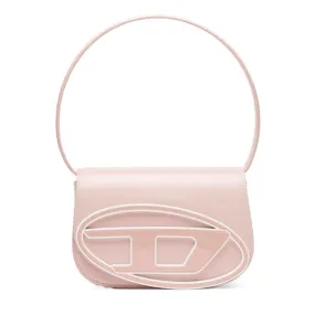 [PREORDER] DIESEL 1DR PLAQUE SHOULDER BAG(PINK)