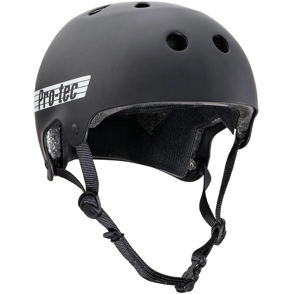 Pro-Tec Old School Chase Hawk Helmet - Matte Black