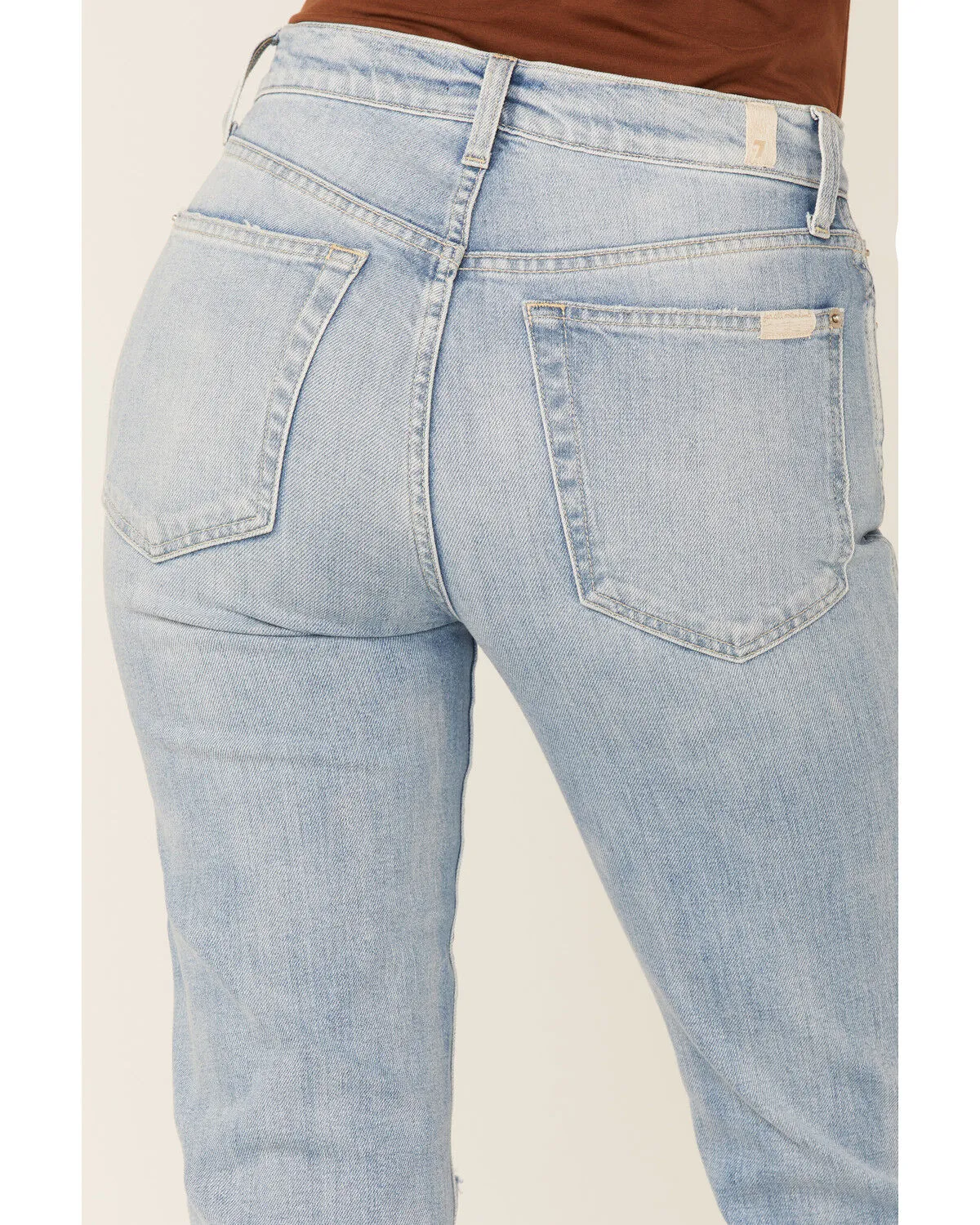 Product Name:  7 For All Mankind Women's High Rise Crop Denim Jeans