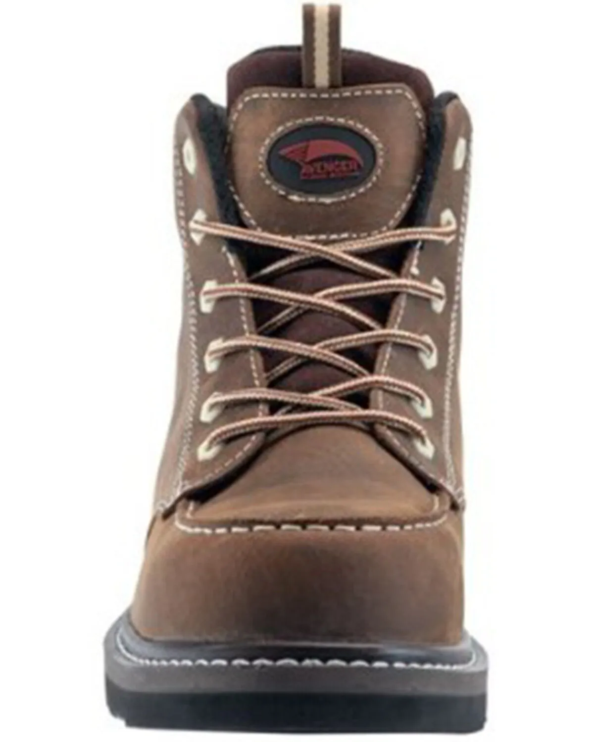 Product Name:  Avenger Men's 7607 Wedge Mid 6" Waterproof Lace-Up Work Boot - Soft Toe