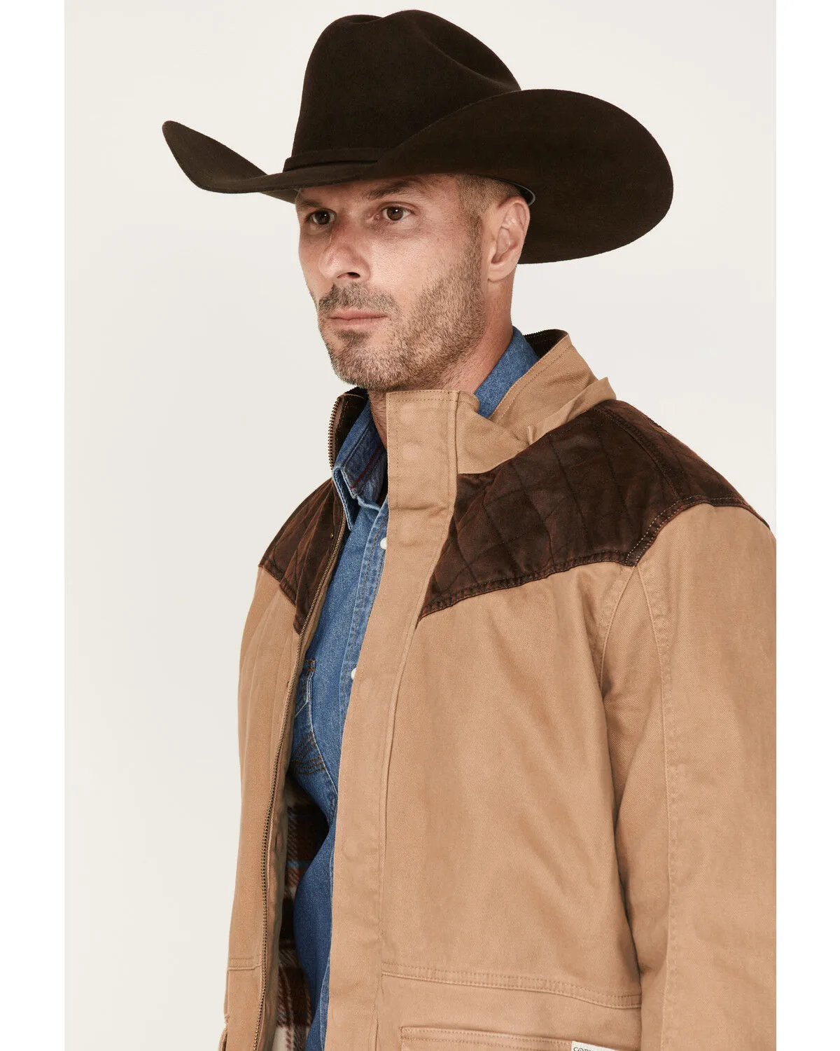 Product Name:  Cody James Men's Olton Utility Canvas Rancher Hooded Jacket