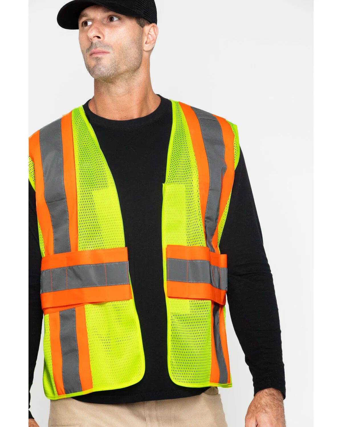Product Name:  Hawx Men's 2-Tone Mesh Work XL Vest - Big & Tall