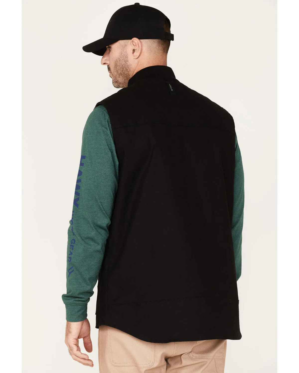 Product Name:  Hawx Men's Canvas Zip-Front Insulated Work Vest