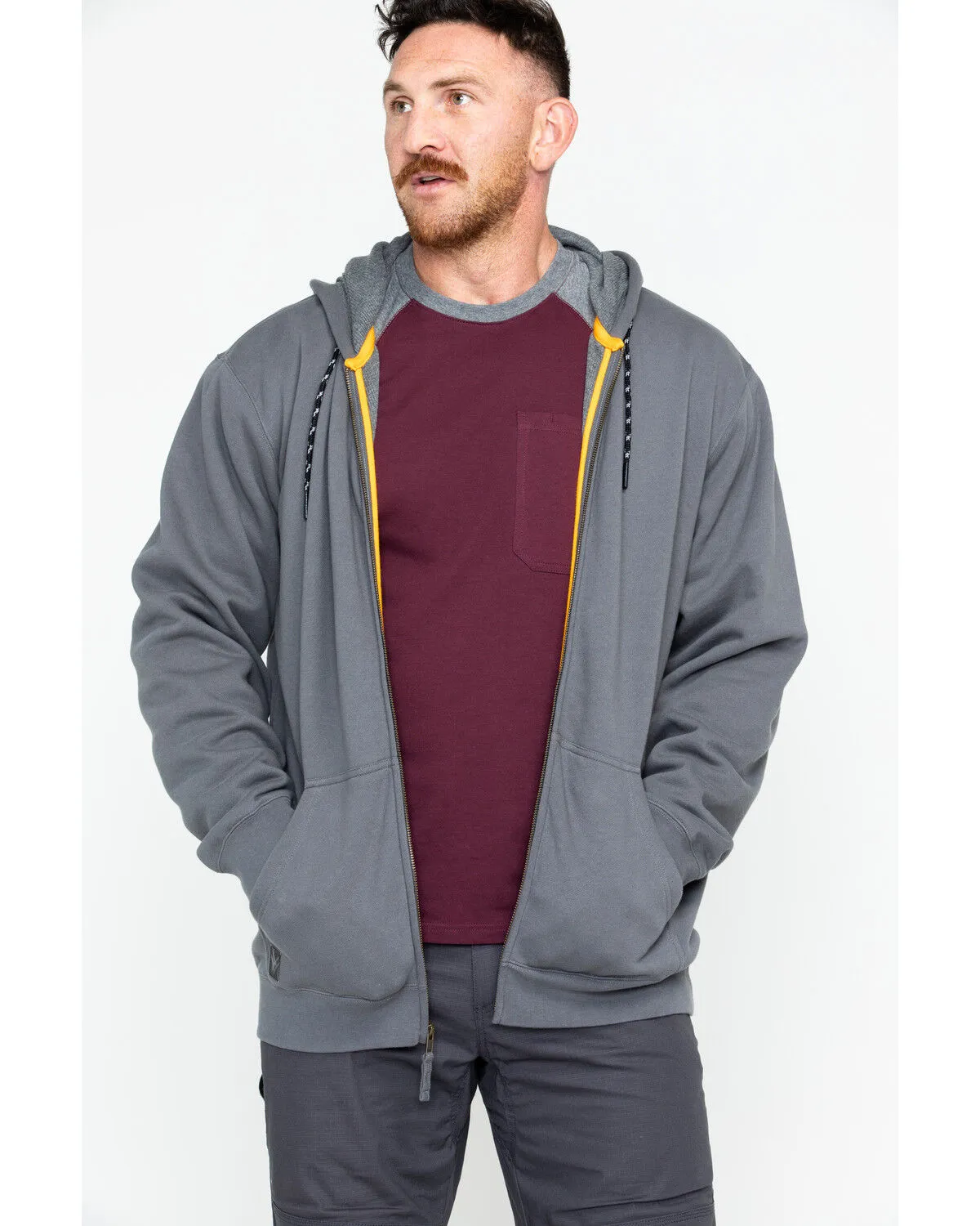 Product Name:  Hawx Men's Zip-Front Hooded Work Jacket