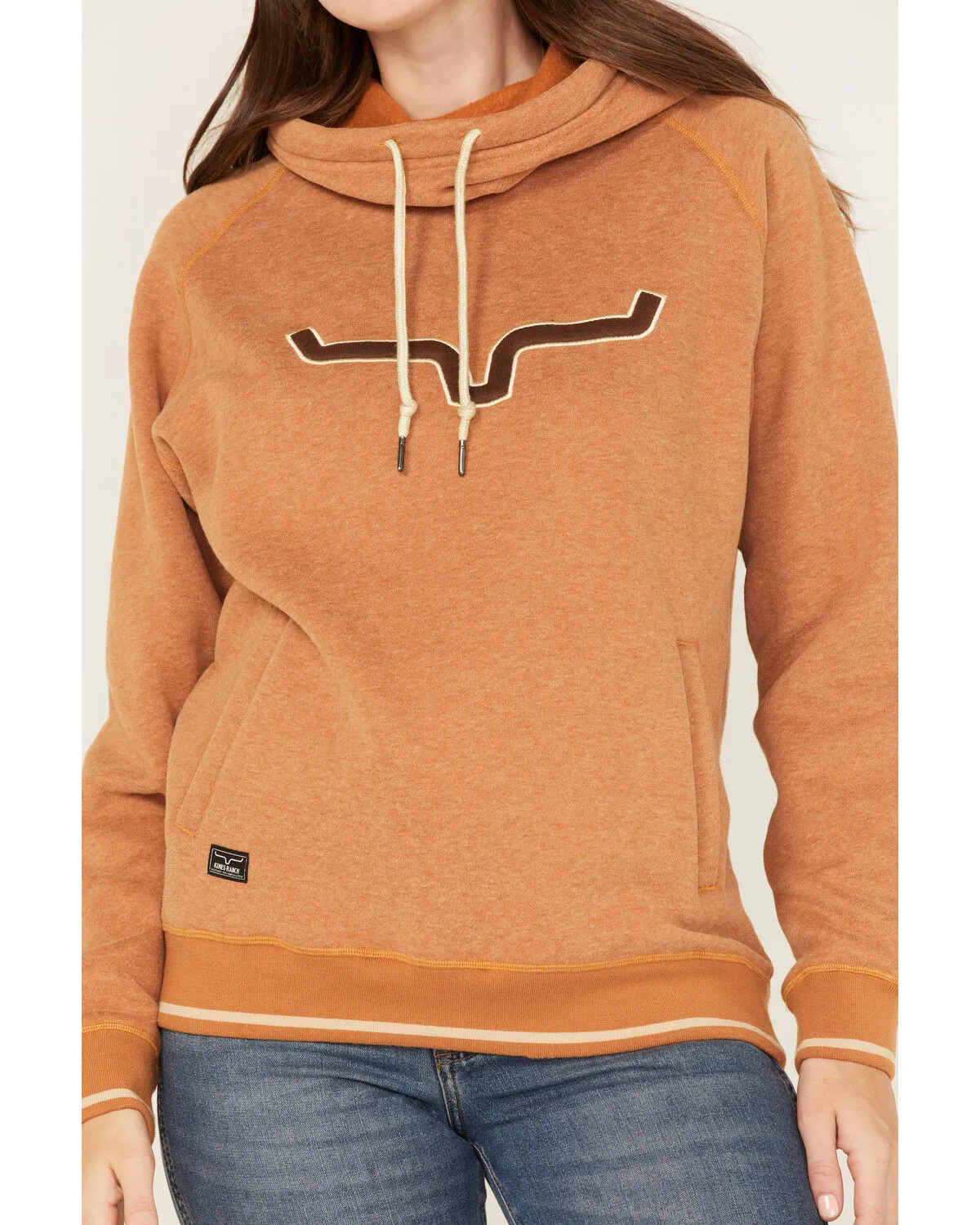 Product Name:  Kimes Ranch Women's Two Scoops Logo Pullover Fleece Hoodie