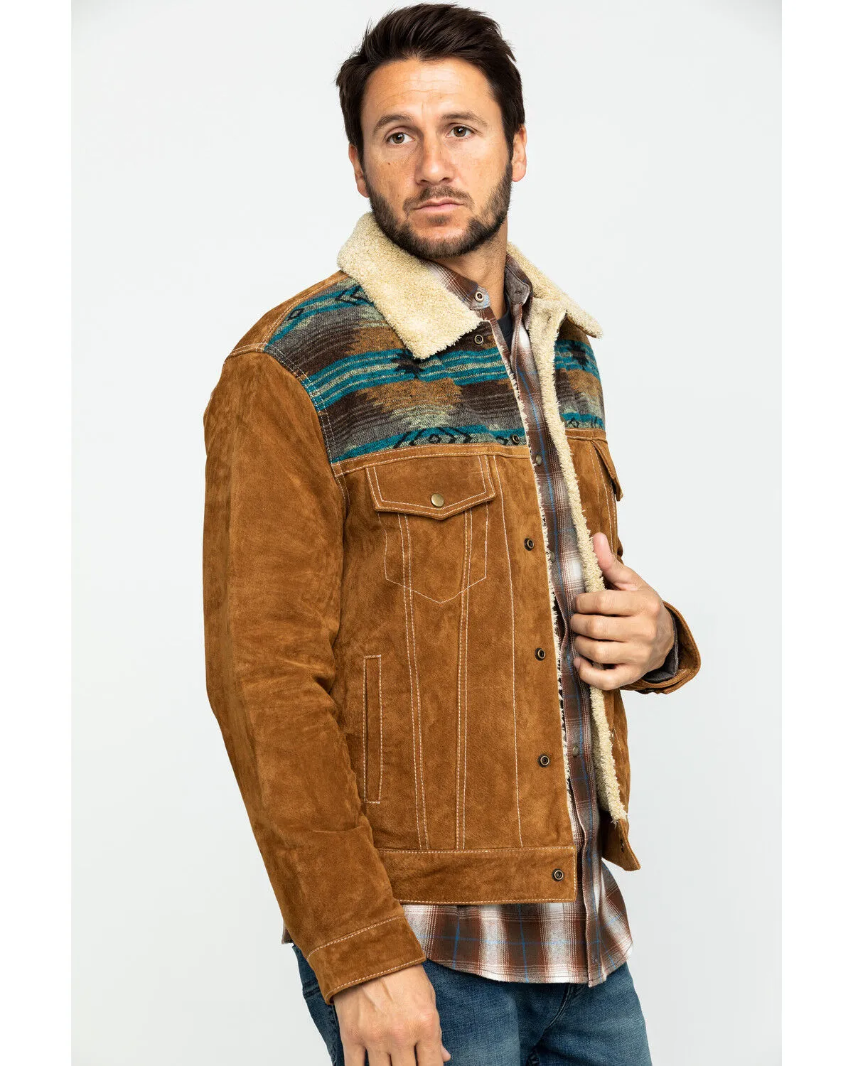Product Name:  Scully Men's Boar Suede Jean Jacket