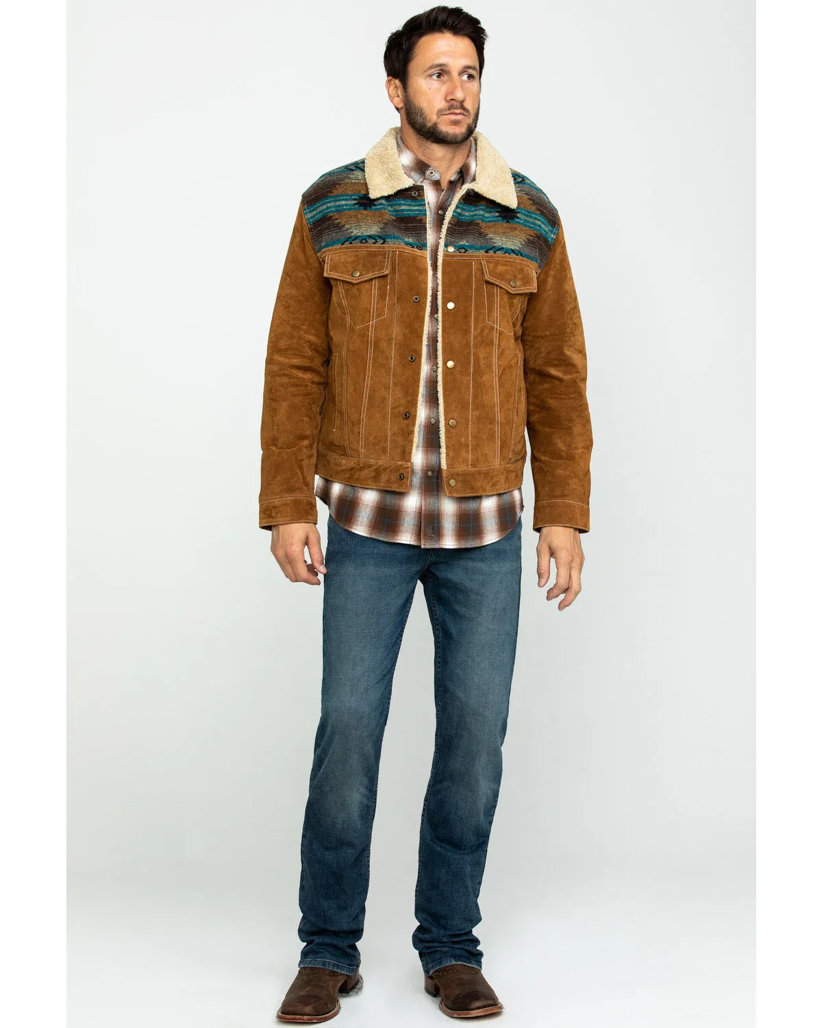Product Name:  Scully Men's Boar Suede Jean Jacket