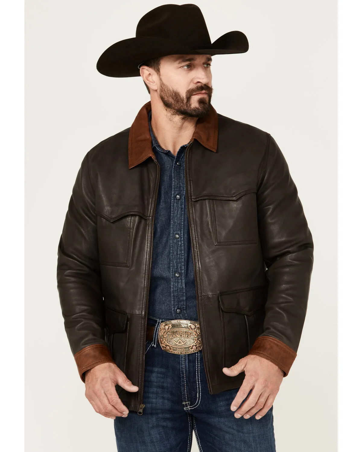 Product Name:  Scully Men's Leather Fringe Jacket