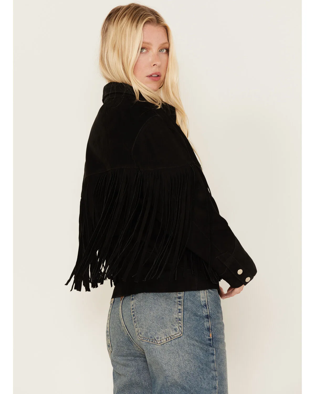 Product Name:  Understated Leather Women's Howling Moon Fringe Jacket