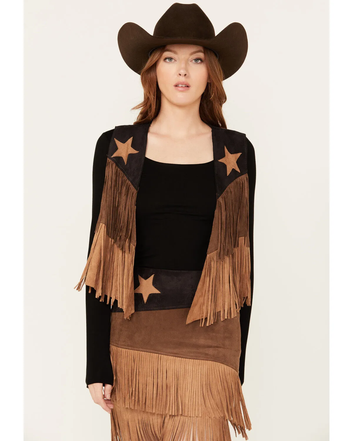 Product Name:  Vocal Women's Star Fringe Vest