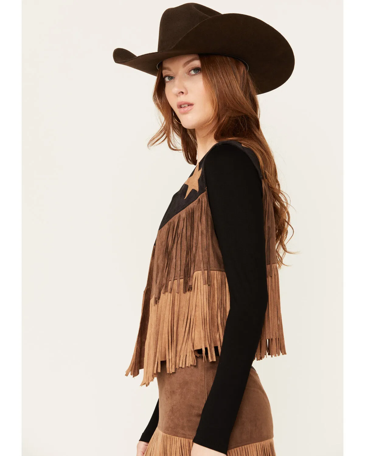 Product Name:  Vocal Women's Star Fringe Vest