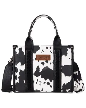Product Name:  Wrangler Women's Cow Print Concealed Carry Crossbody Tote