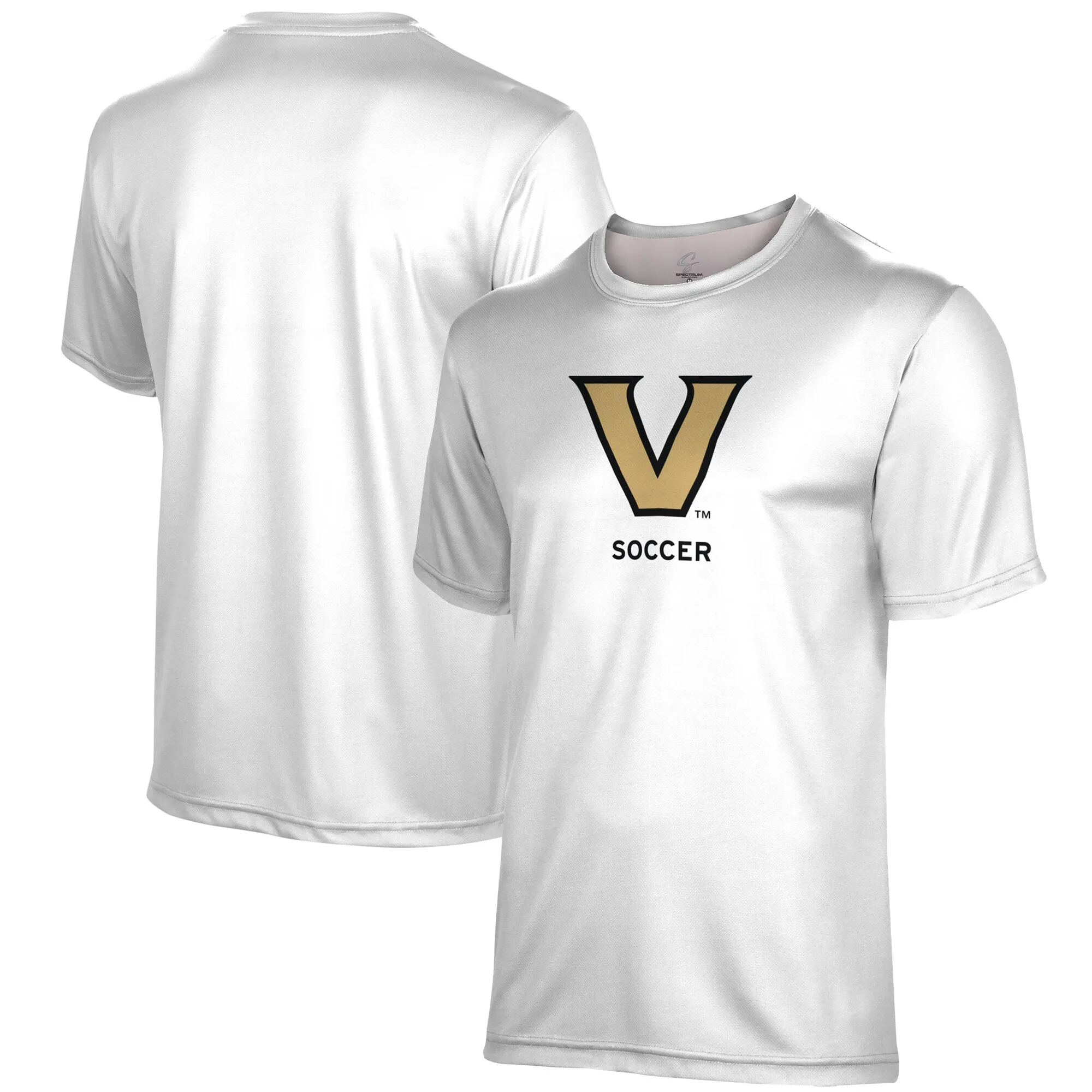 ProSphere  Vanderbilt Commodores Youth White Soccer Short Sleeve T-Shirt