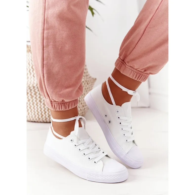 PS1 Women's Classic Sneakers White Omerta