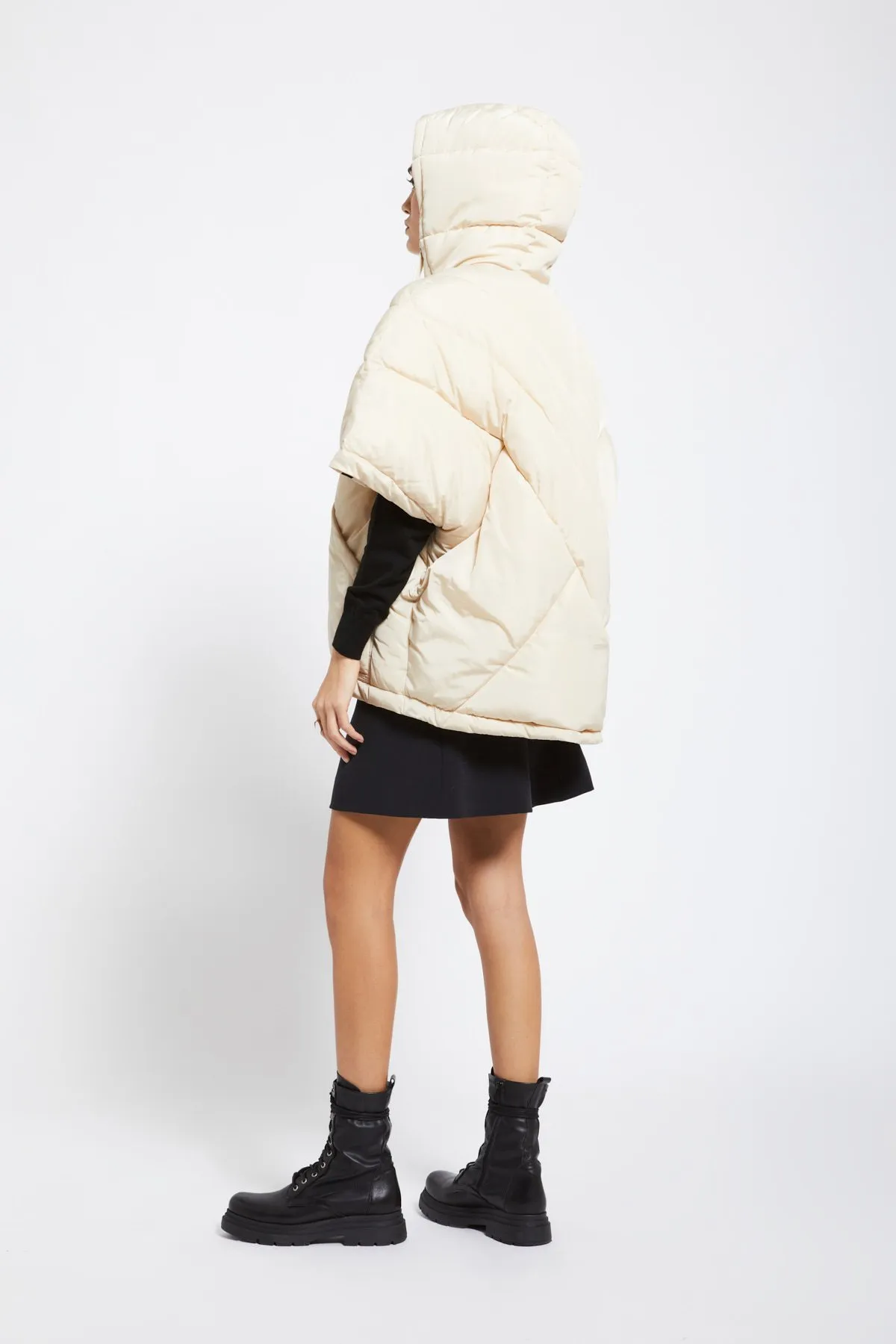 Puffer poncho