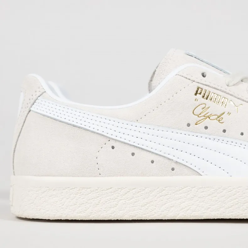 Puma Clyde Premium (Whisper White/Puma White)