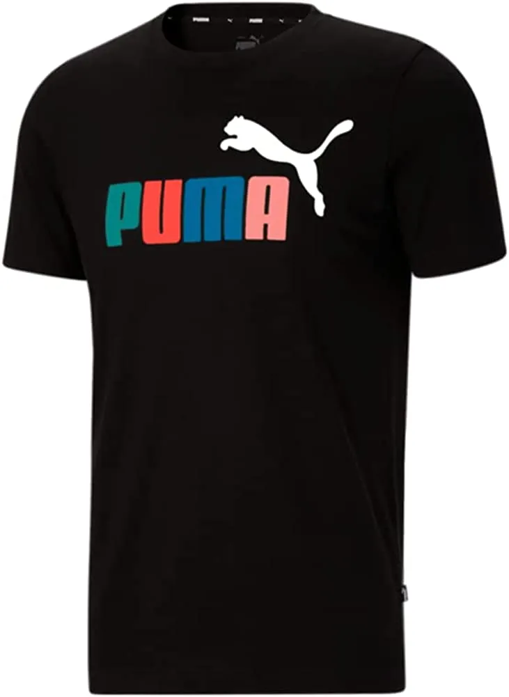 PUMA Men's Essentials 2 Logo T-Shirt