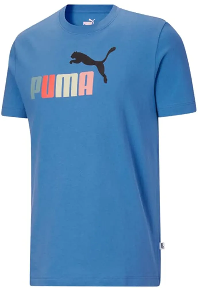 PUMA Men's Essentials 2 Logo T-Shirt