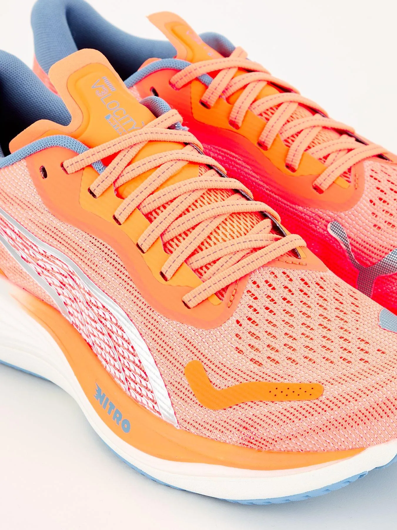 Puma Men's Running Velocity Nitro 3 Trainers - Orange