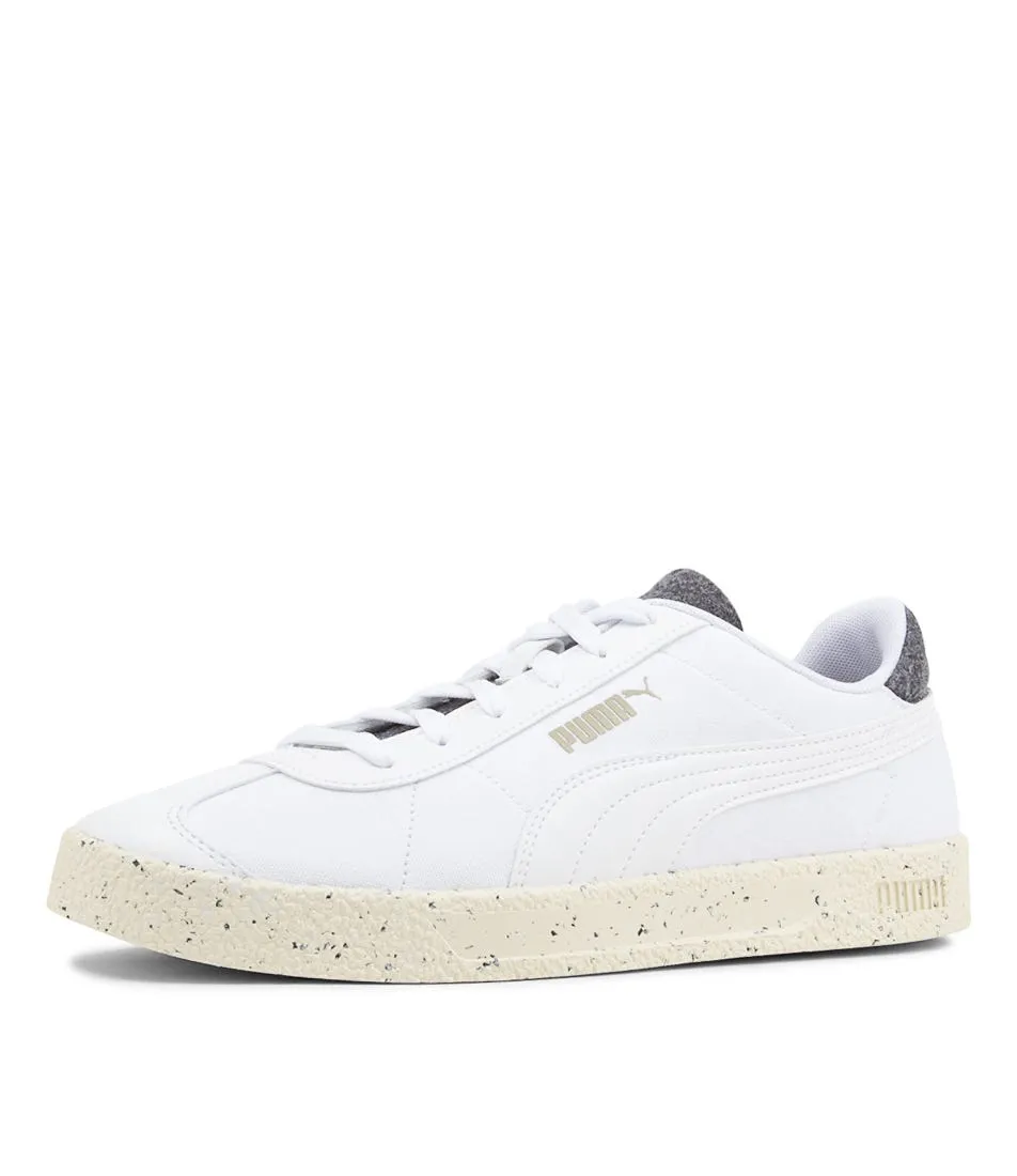 PUMA Puma Club Better White Pebble Leather Sneakers