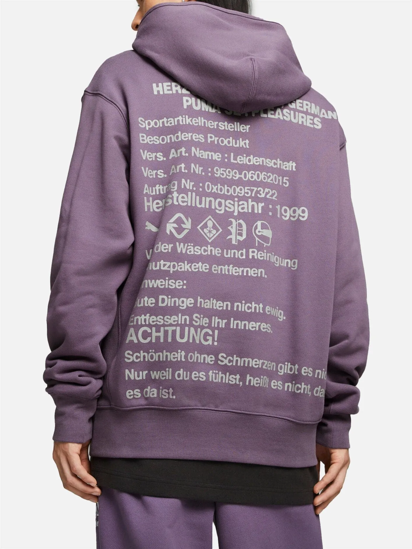 PUMA Puma X Pleasures Graphic Hoodie 