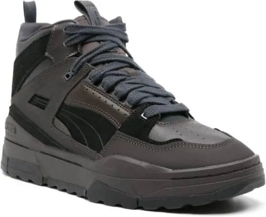 PUMA Slipstream Hi Xtreme leather sneakers Brown